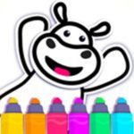 Jogo De Colorir Para Crianças-Pintura Divertida